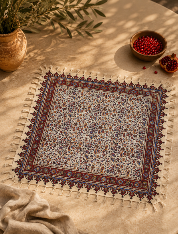 رومیزی قلمکار