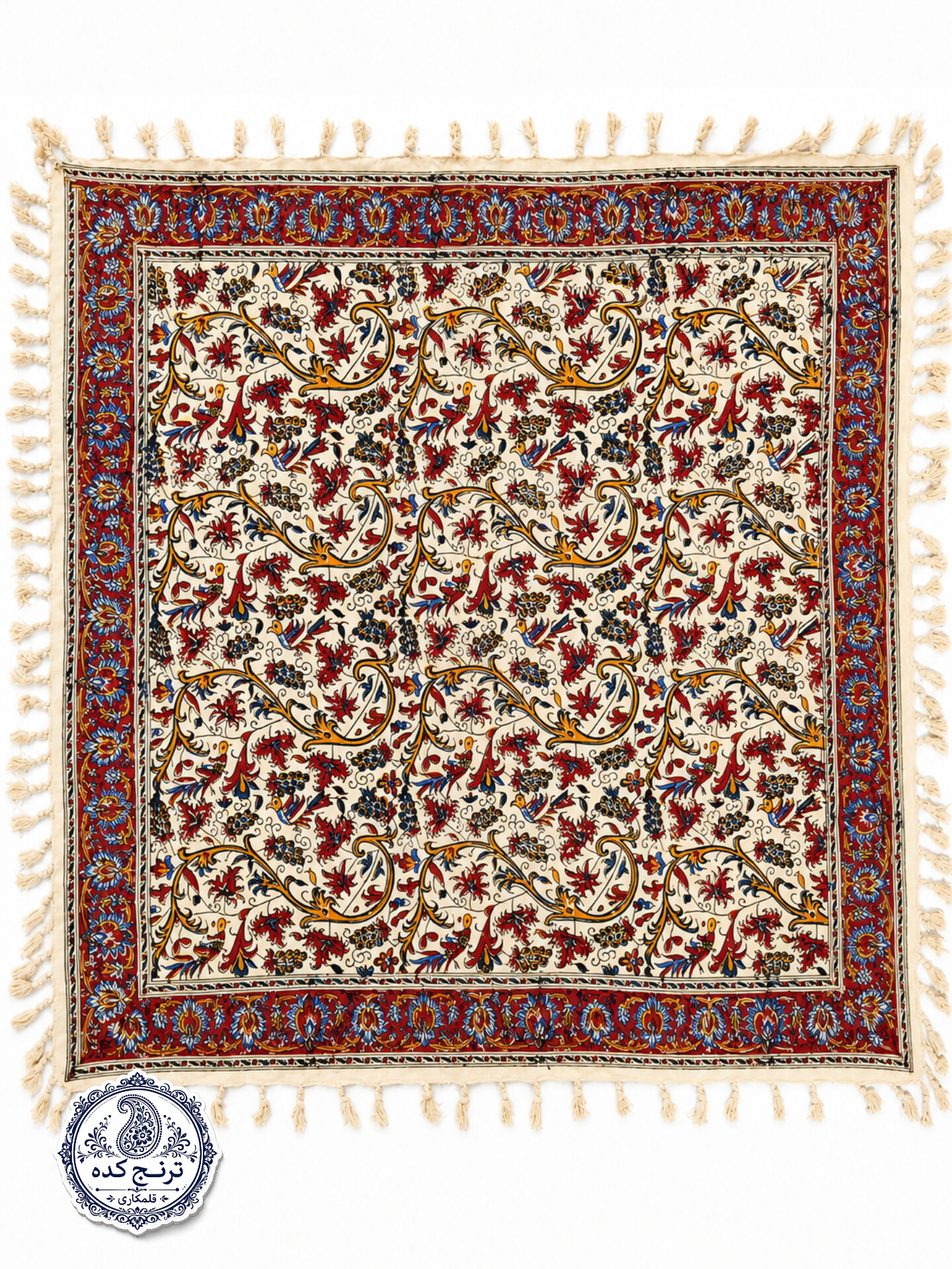 رومیزی قلمکار80*80