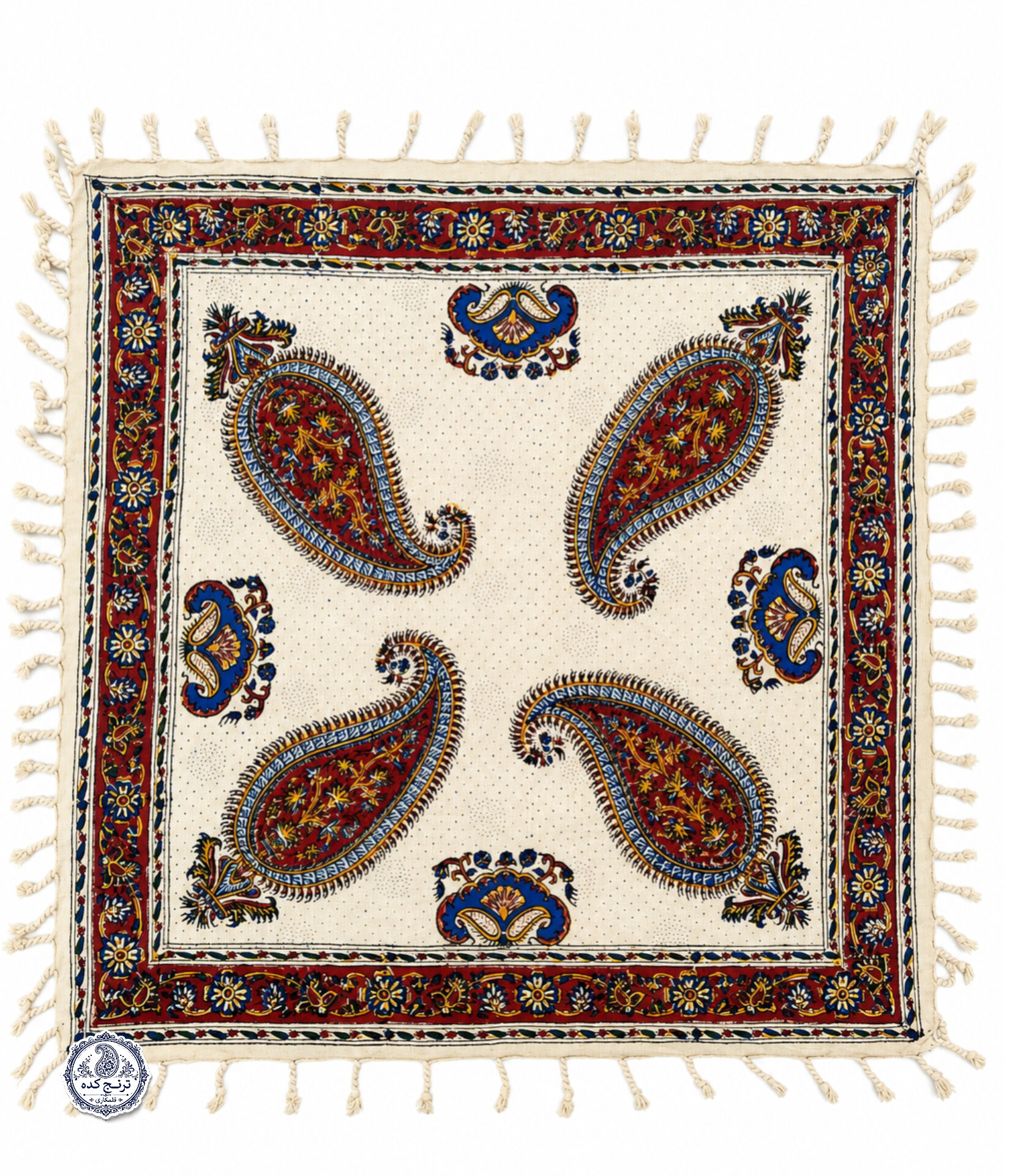 رومیزی عسلی60*60