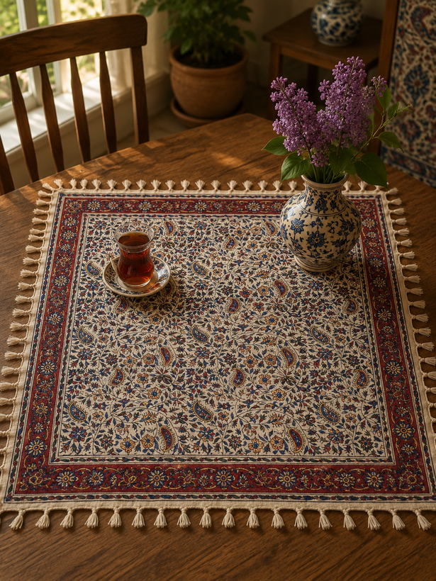 رومیزی عسلی60*60